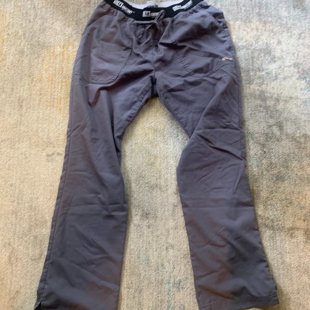 AUBREY SCRUB PANT GREY'S ANATOMY CLASSIC - STEEL - GREY